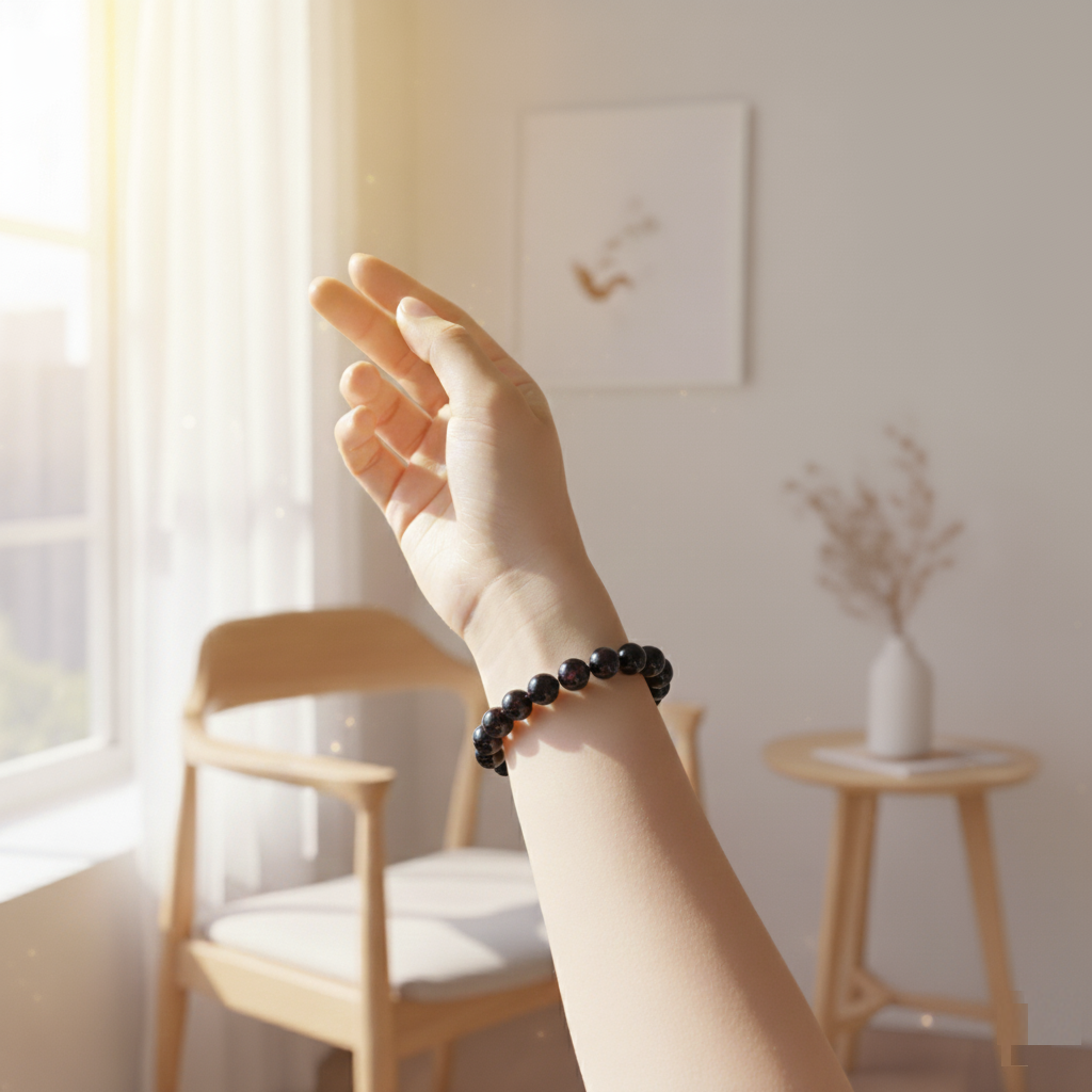 Divine Protection Black Tourmaline Bracelet