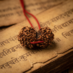 Antah Divine Union Gauri Shankar Rudraksha - Nepali bead