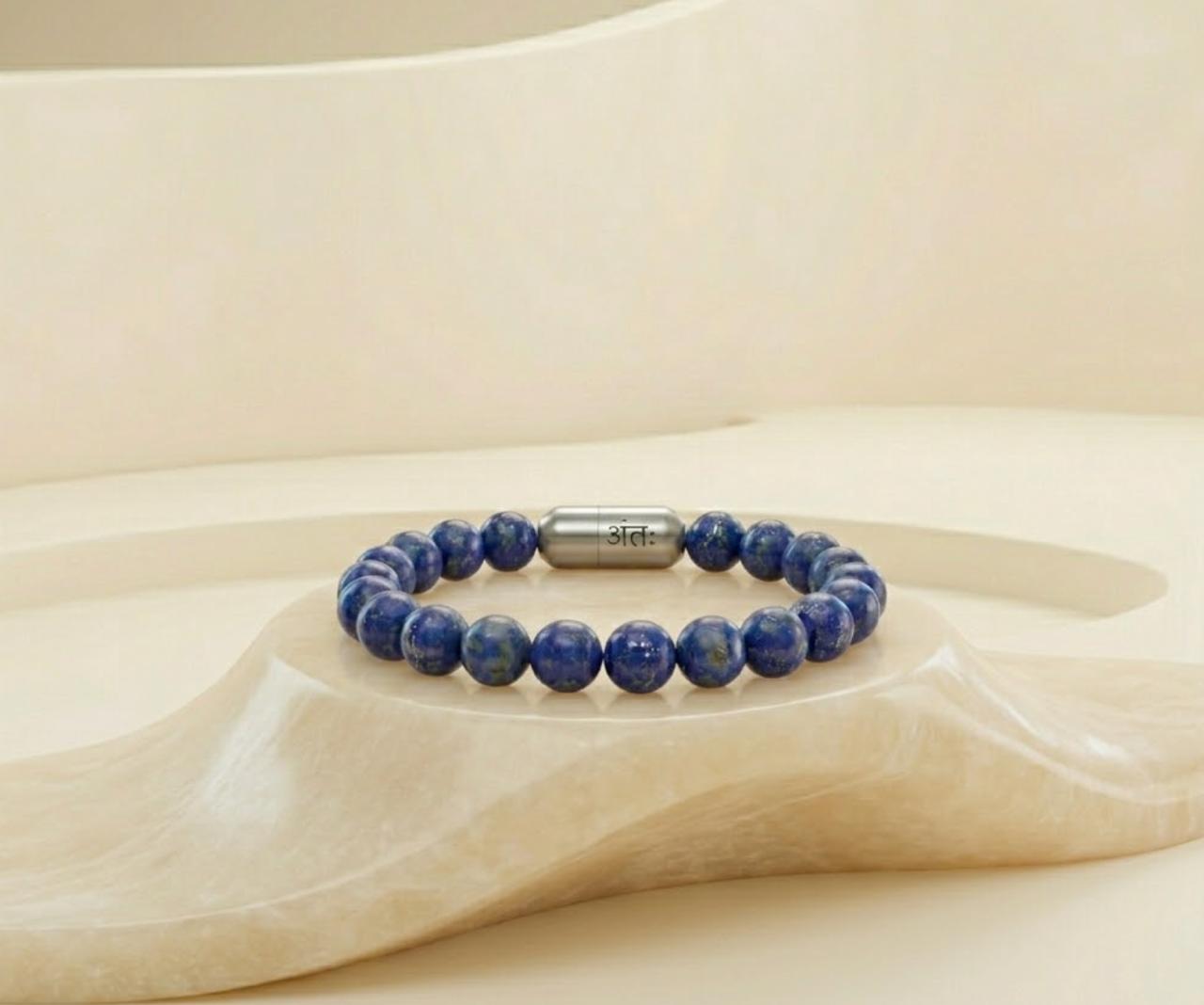Antah Wisdom & Clarity bracelet styled flat lay - alternate