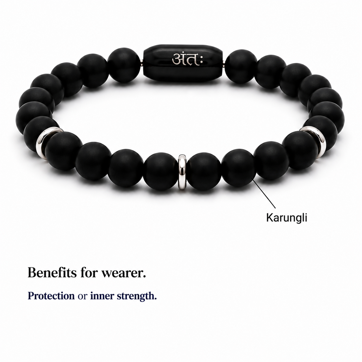 Antah Powerful Protection bracelet - stones and benefits