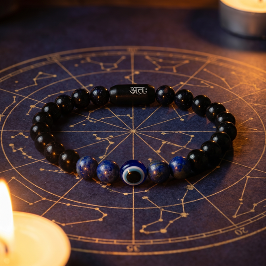 Antah Nazar Shield & Clarity energized gemstone bracelet