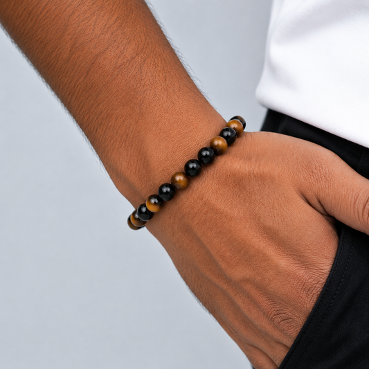 Antah Protection & Confidence bracelet worn on wrist