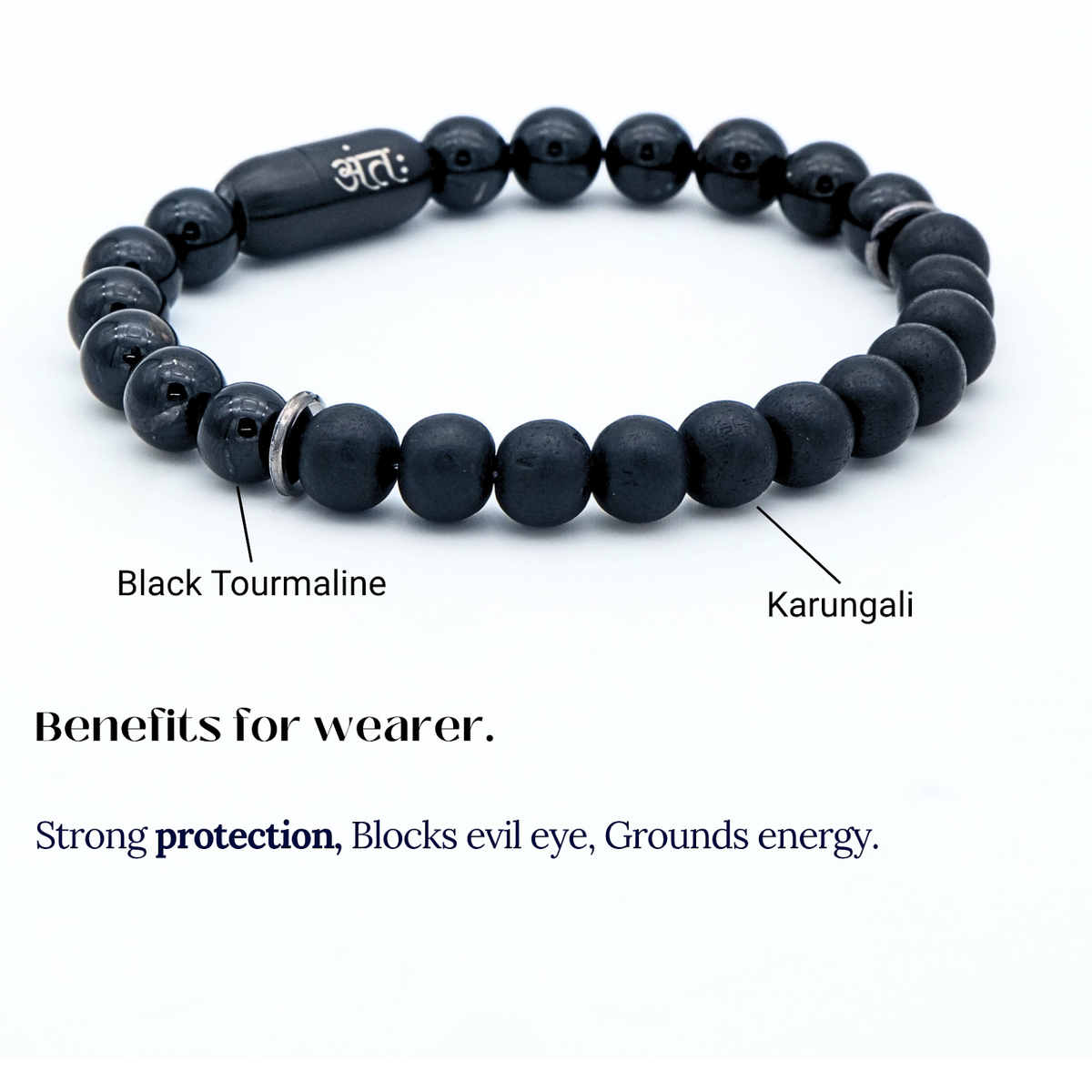 Antah Extreme Protection bracelet - stones and benefits