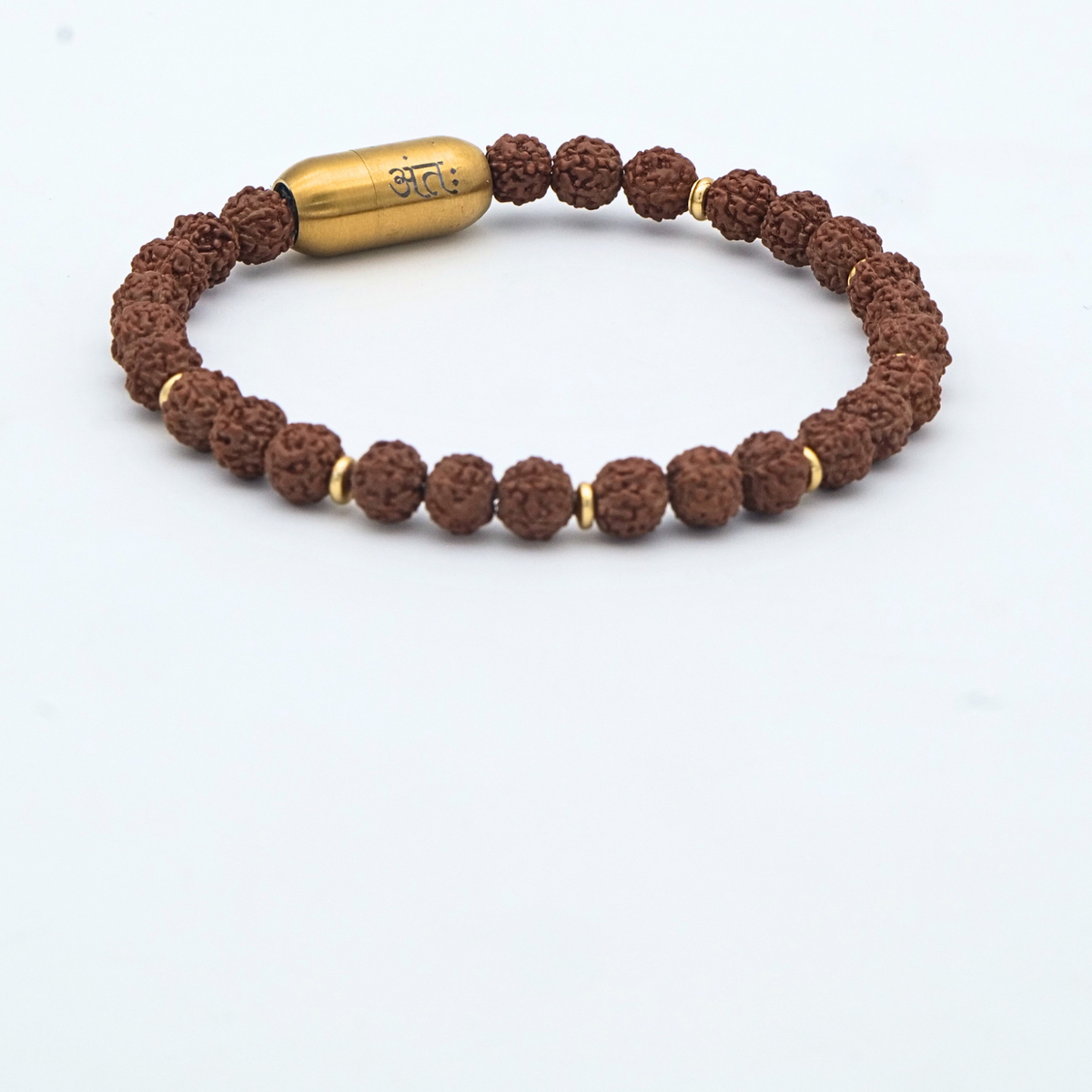 Antah Divine Protection Rudraksha bracelet - full view