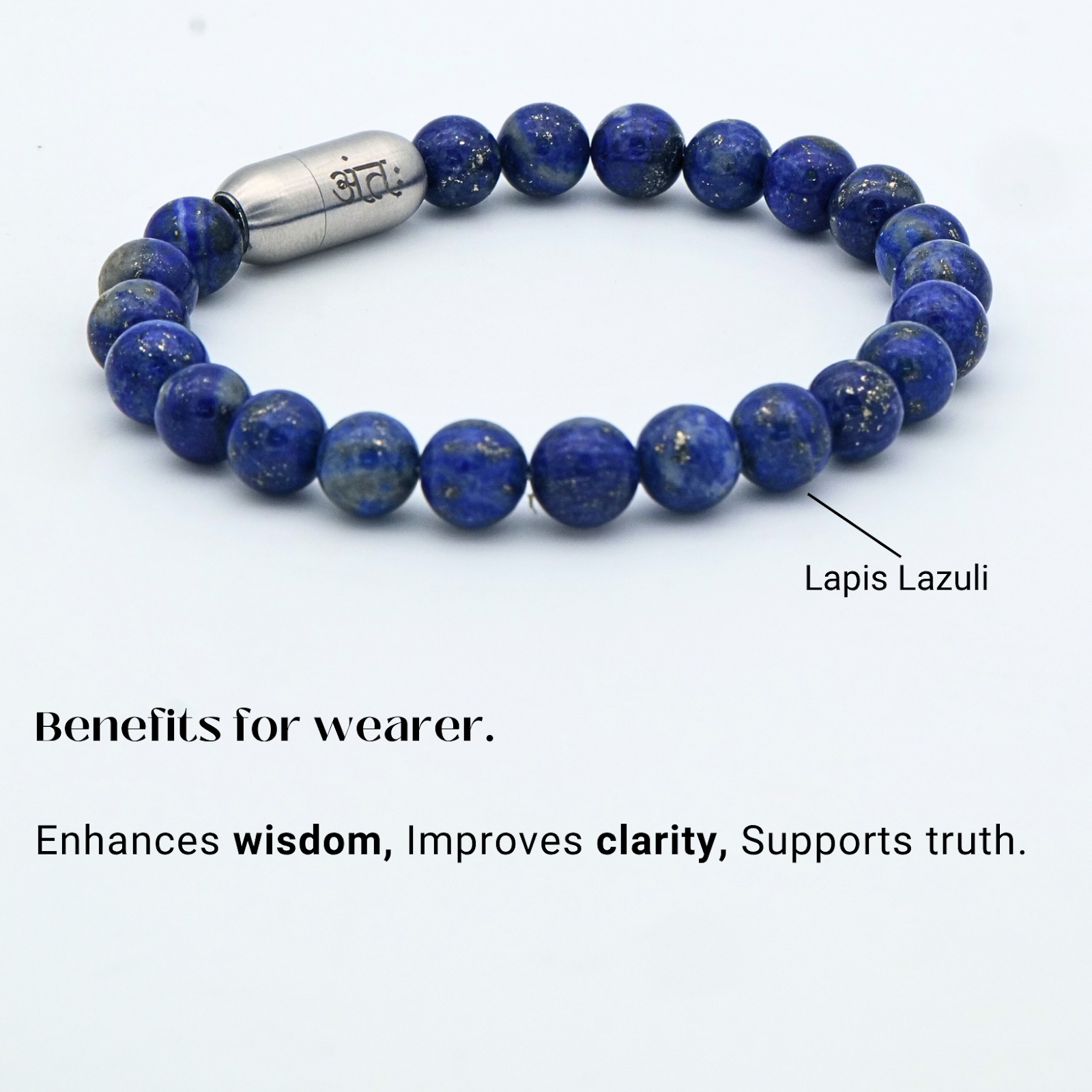 Antah Wisdom & Clarity bracelet - stones and benefits