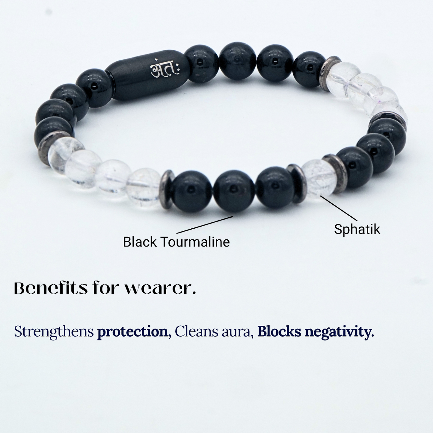 Antah Energy Protection bracelet - stones and benefits