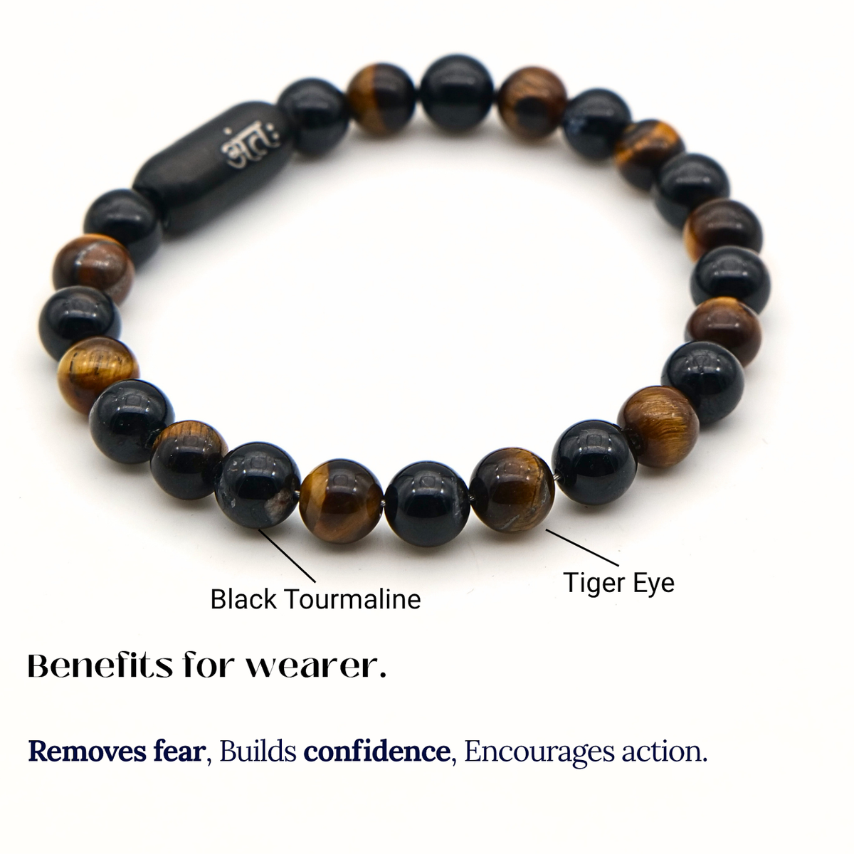 Antah Protection & Confidence bracelet - stones and benefits