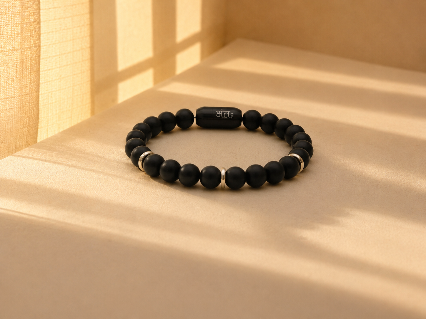 Antah Powerful Protection bracelet styled flat lay