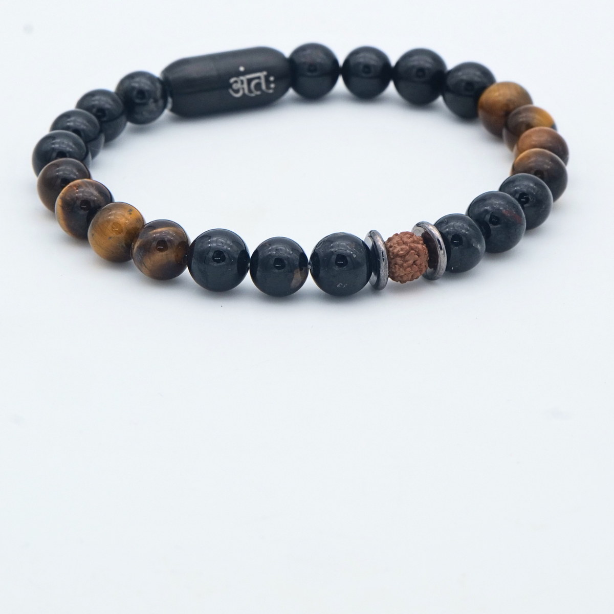 Antah Protection & Power Rudraksha bracelet - full view