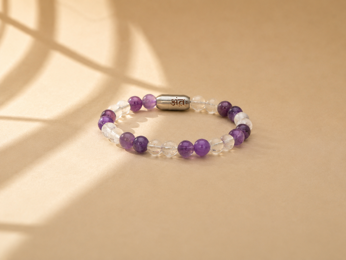 Antah Calm Mind bracelet styled flat lay