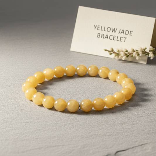 Abundance & Clarity Golden Calcite Bracelet