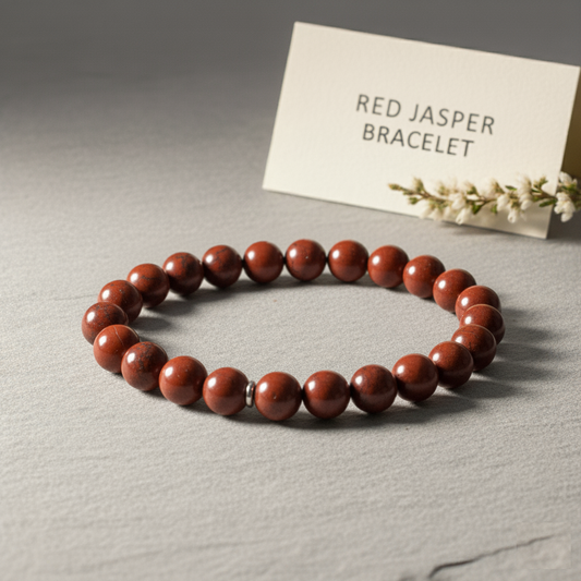 Divine Energy Red Jasper Bracelet