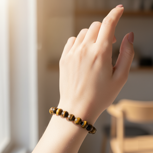 Protection & Courage Tiger Eye Bracelet