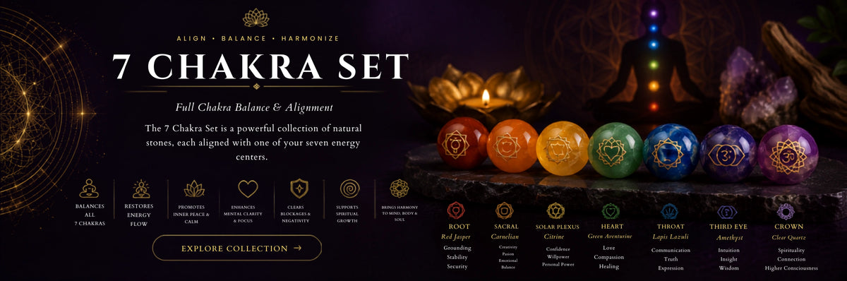 7 Chakra collection banner (desktop)