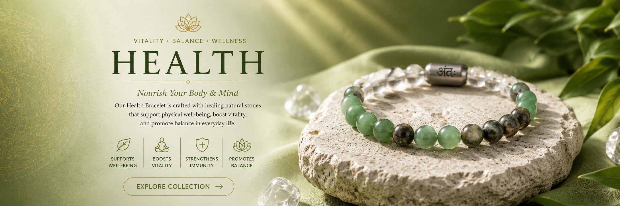 Health collection banner (desktop)