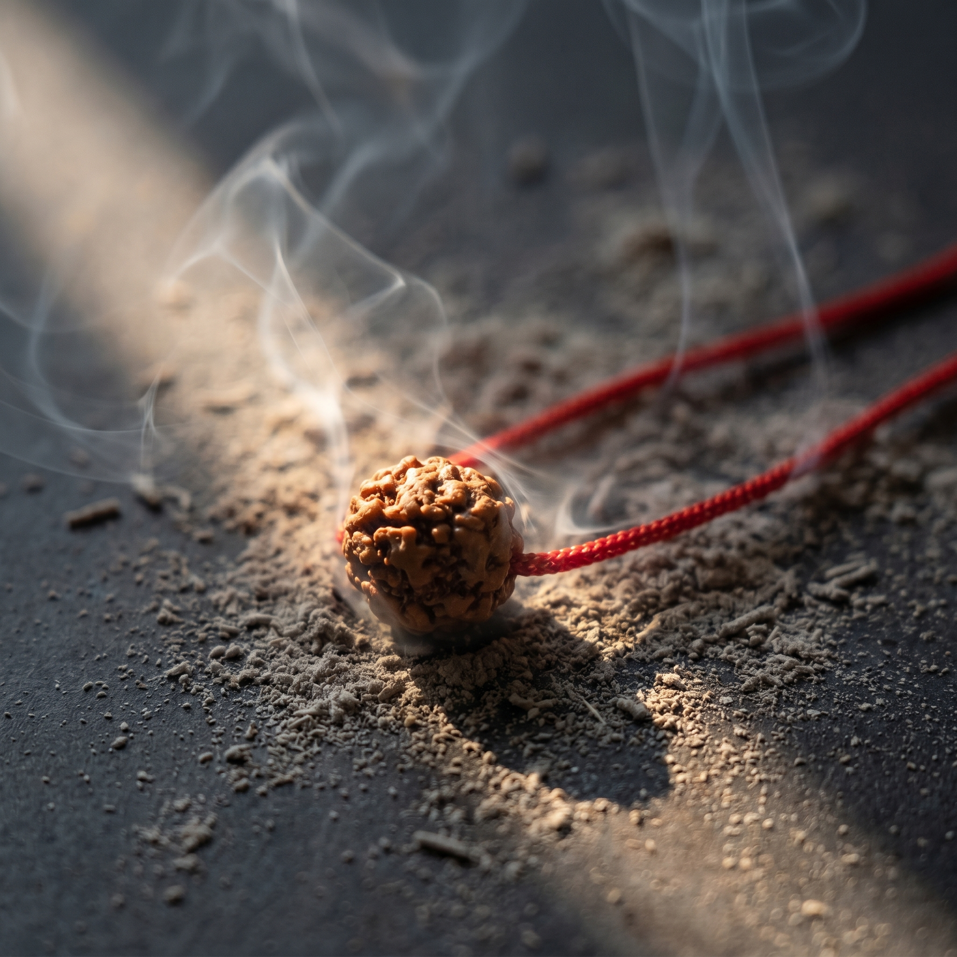 Antah Wisdom & Knowledge 4 Mukhi Rudraksha - Indonesian bead