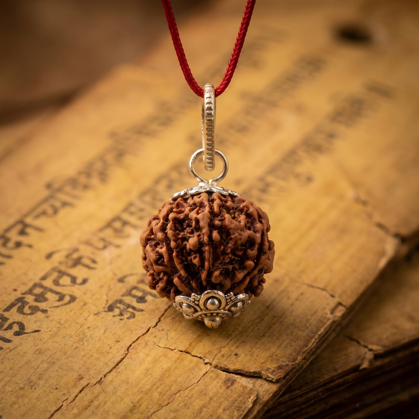 Antah Prosperity & Fortune 7 Mukhi Rudraksha - Nepali bead
