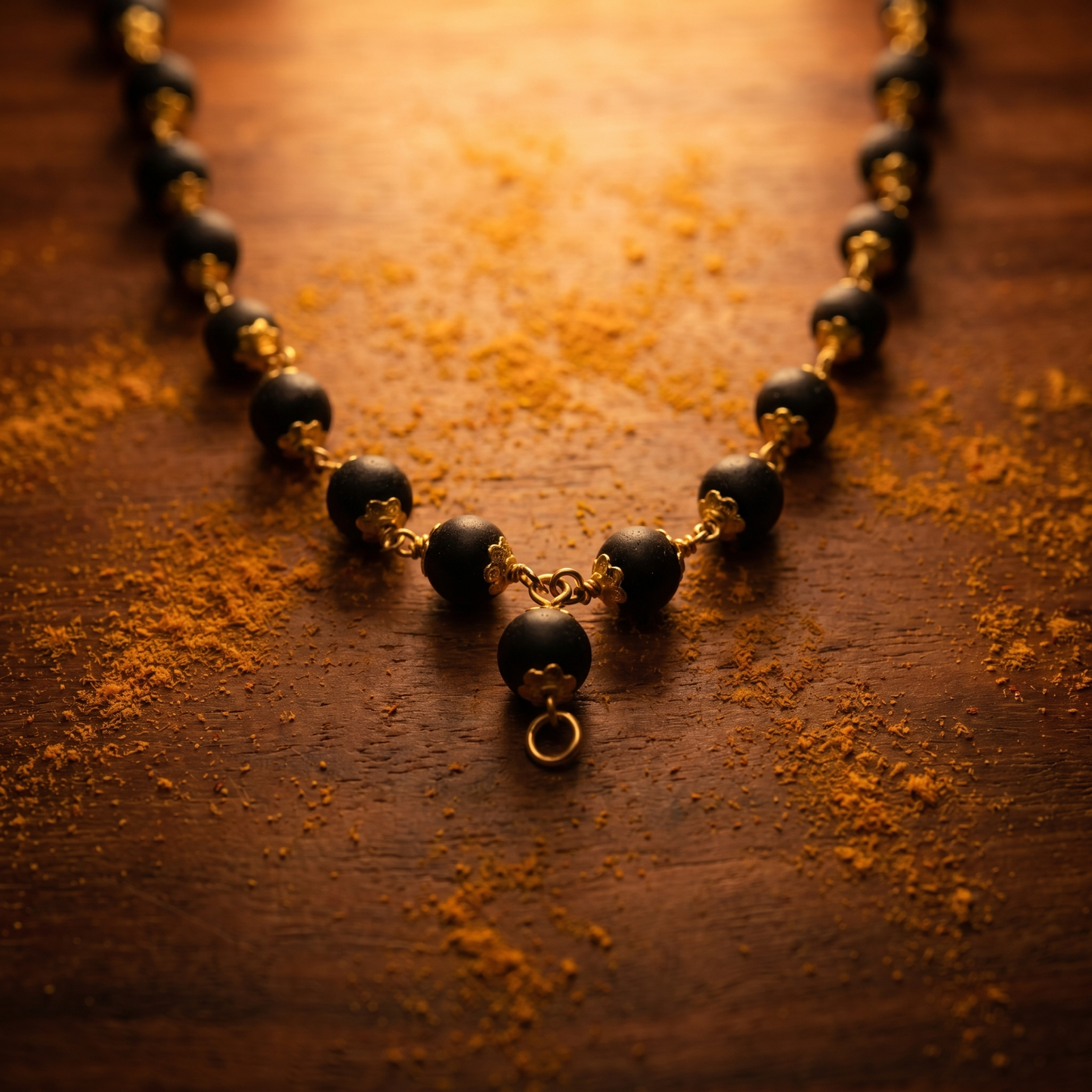 Antah Divine Protection Karungali Mala beads