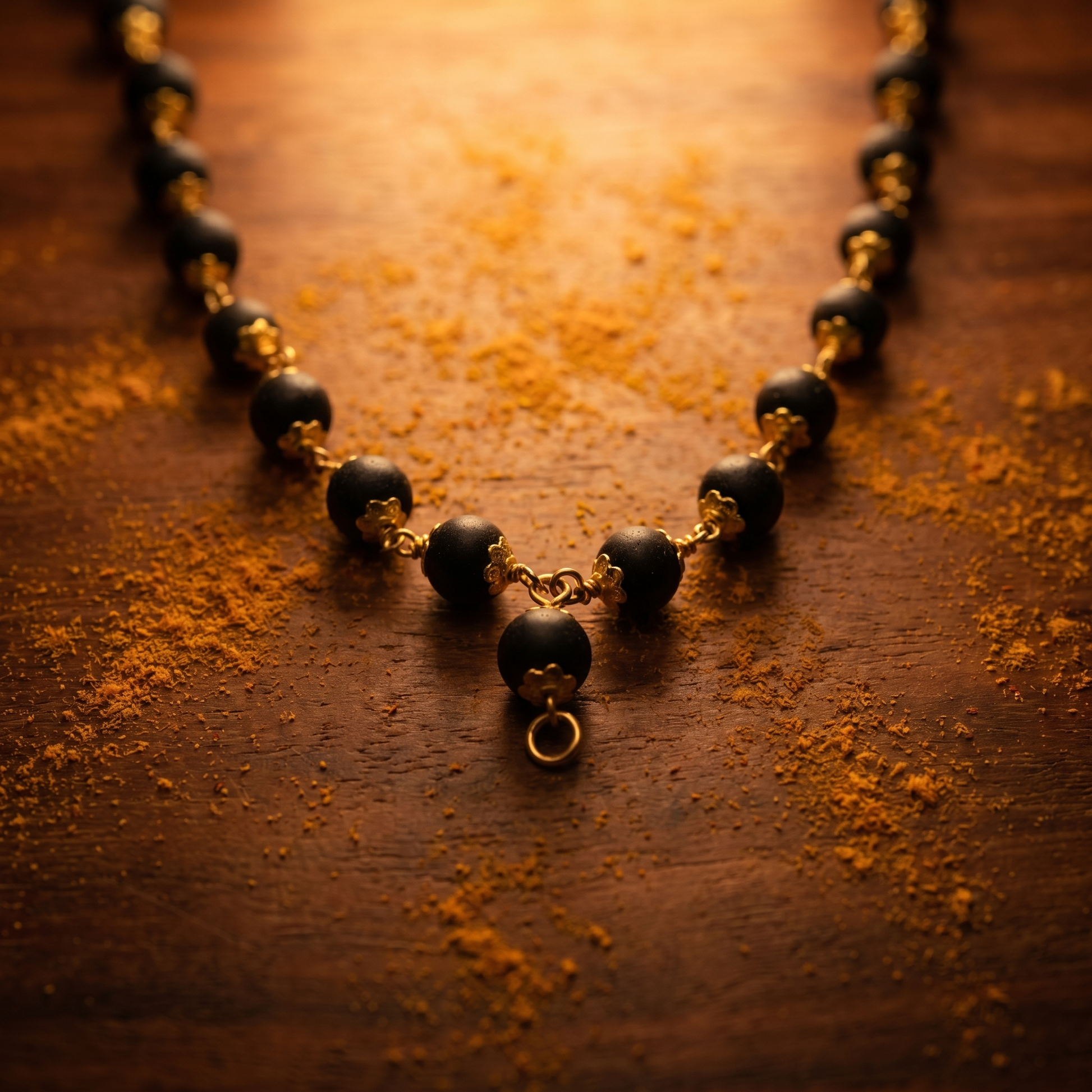 Antah Divine Protection Karungali Mala beads