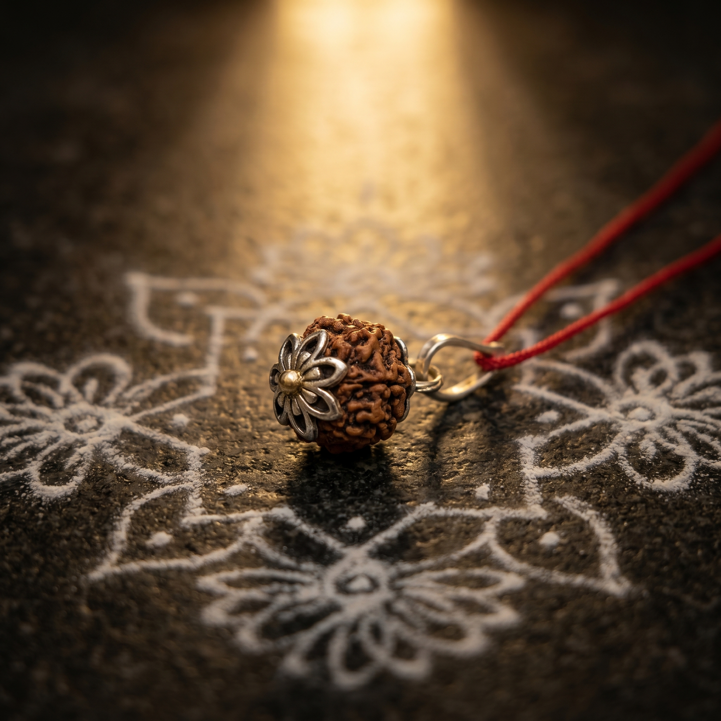 Antah Prosperity & Fortune 7 Mukhi Rudraksha - Indonesian bead